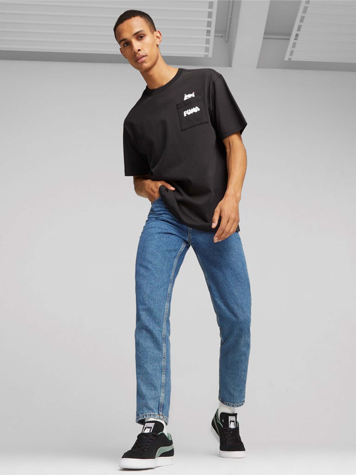 Футболка PUMA x RIPNDIP Pocket модель 62219501 Фото