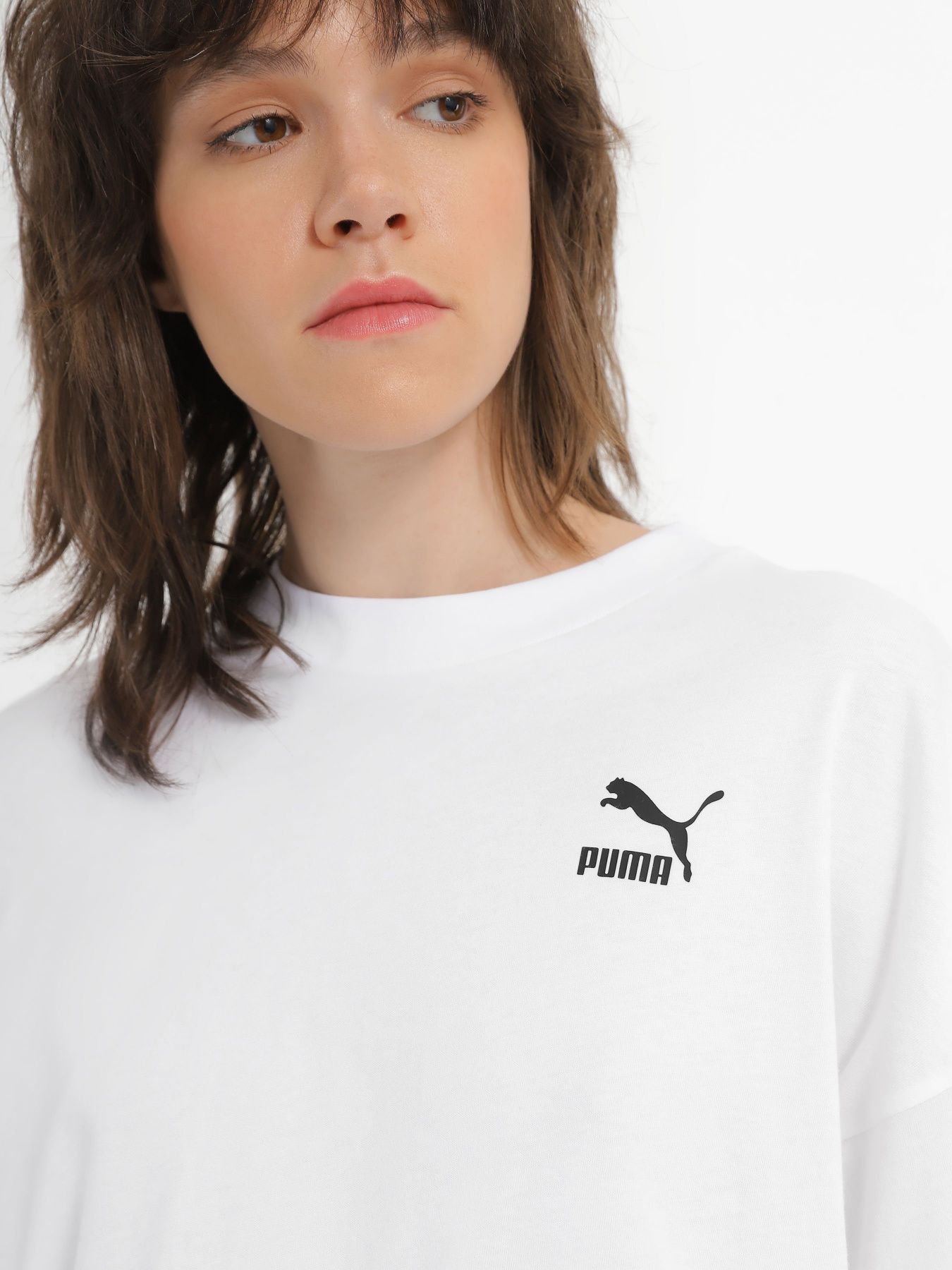 Футболка PUMA CLASSICS Oversized модель 62138102 Фото