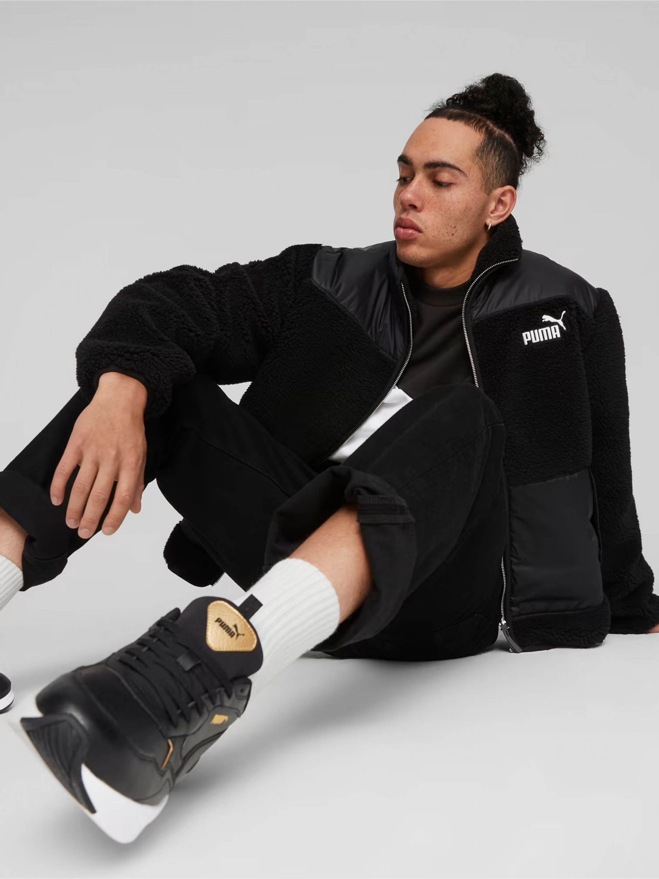 Зимова куртка PUMA Sherpa Hybrid модель 67538501 Фото