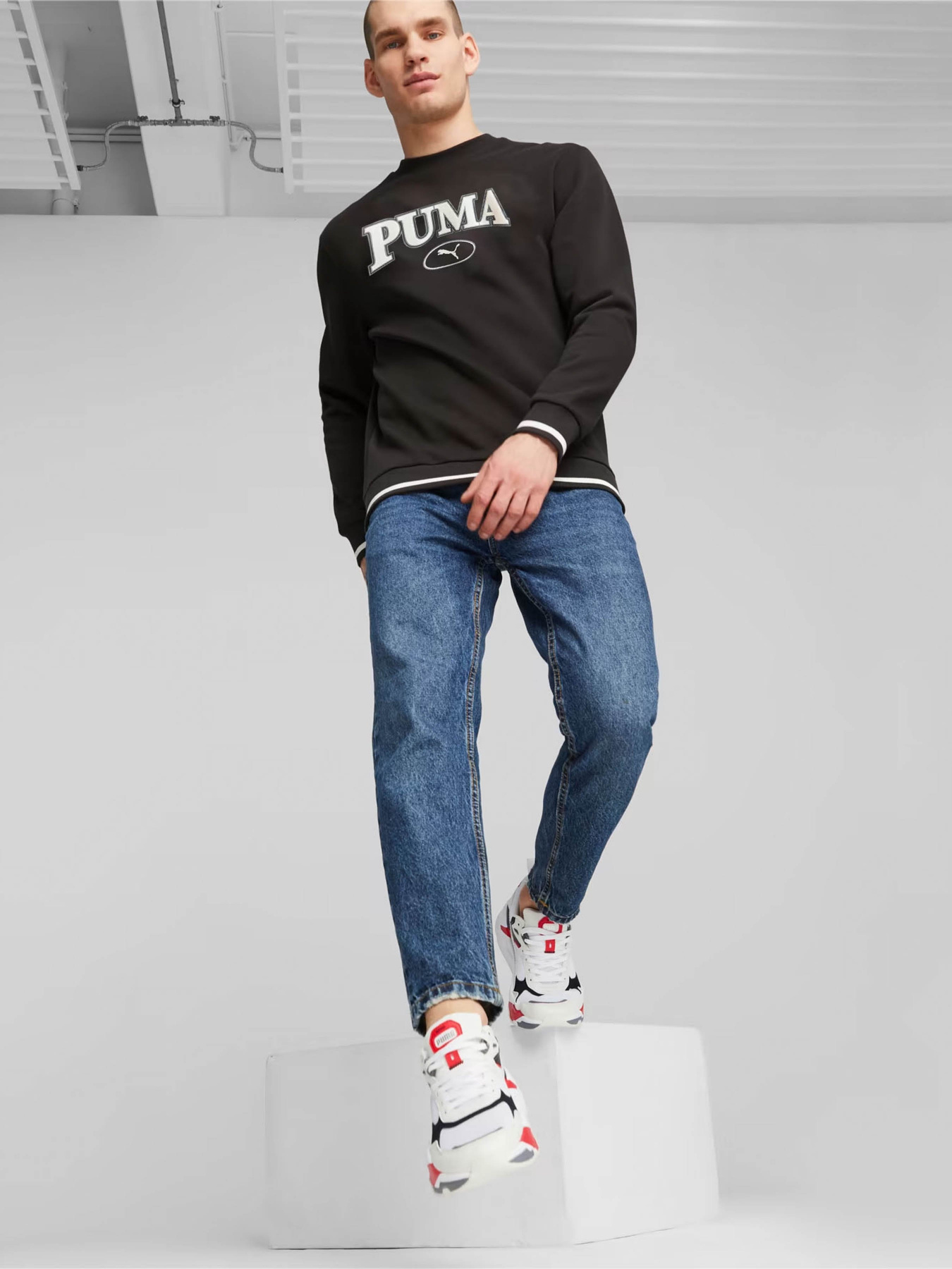 Свитшот PUMA Squad модель 67601601 Фото