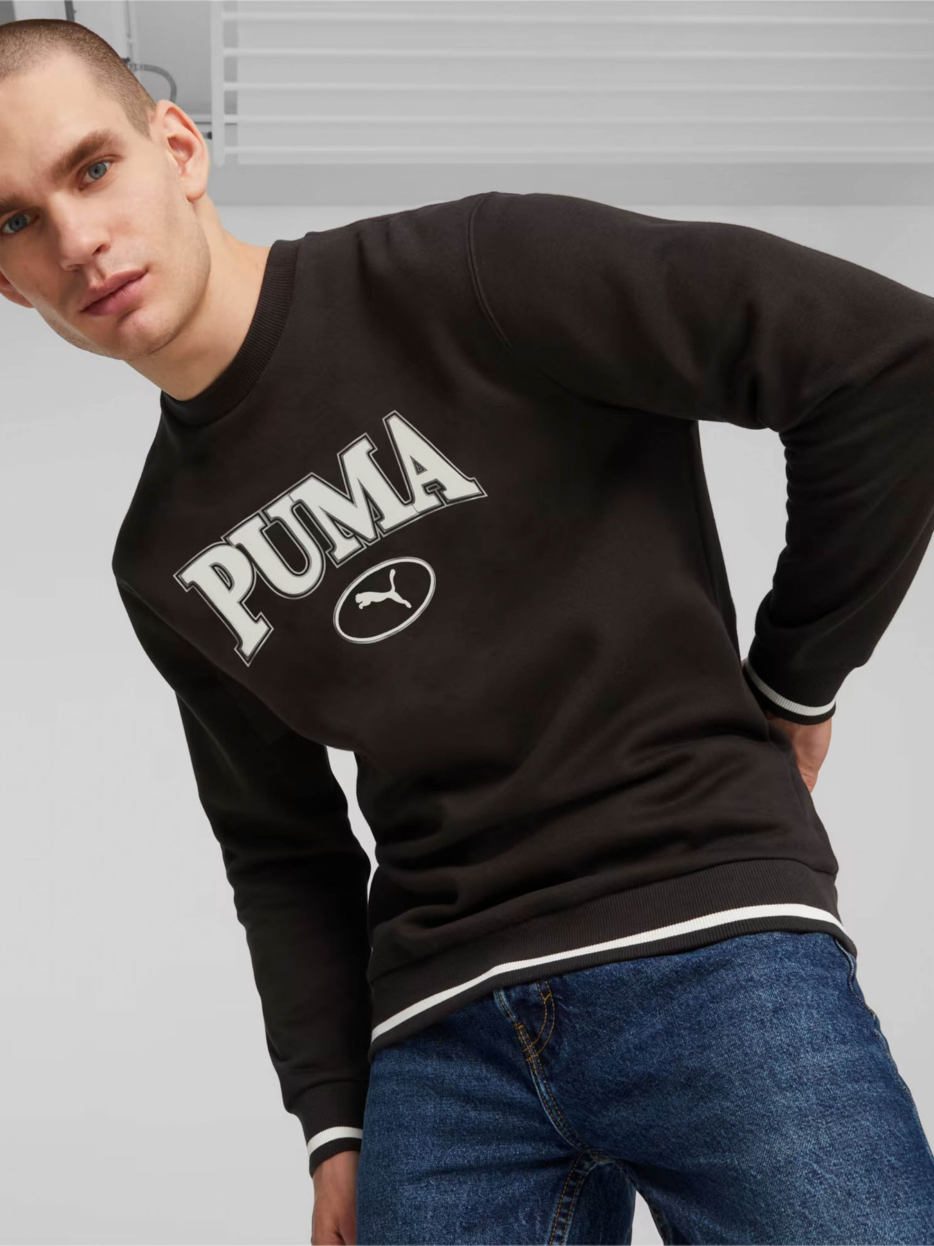 Свитшот PUMA Squad модель 67601601 Фото