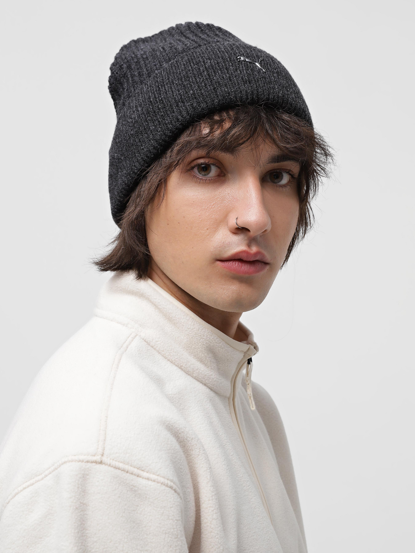 Шапка PUMA METAL CAT BEANIE модель 02487401 Фото