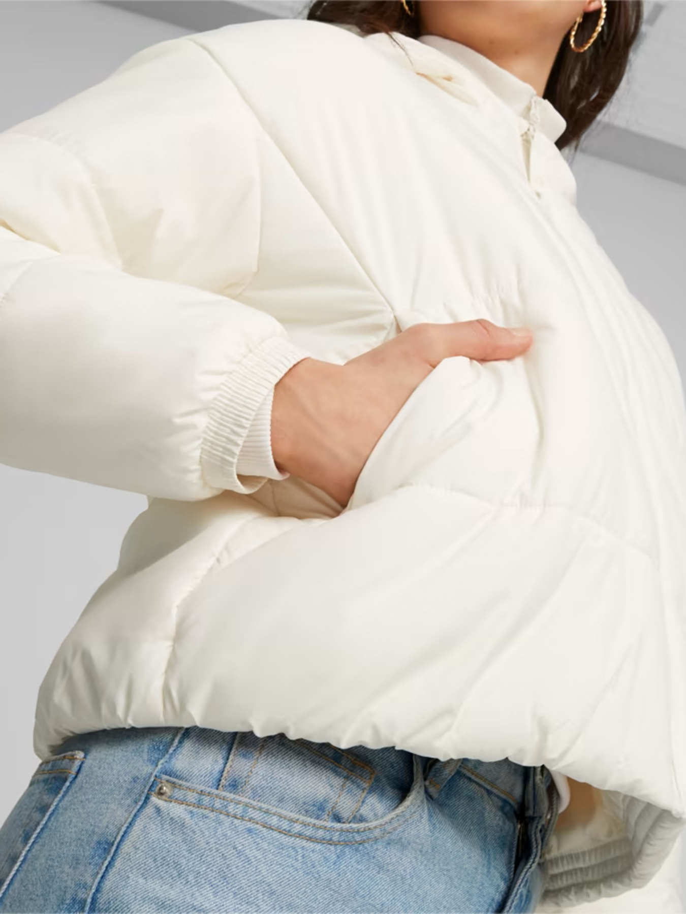 Демісезонна куртка PUMA Classics Women's Padded модель 62169266 Фото