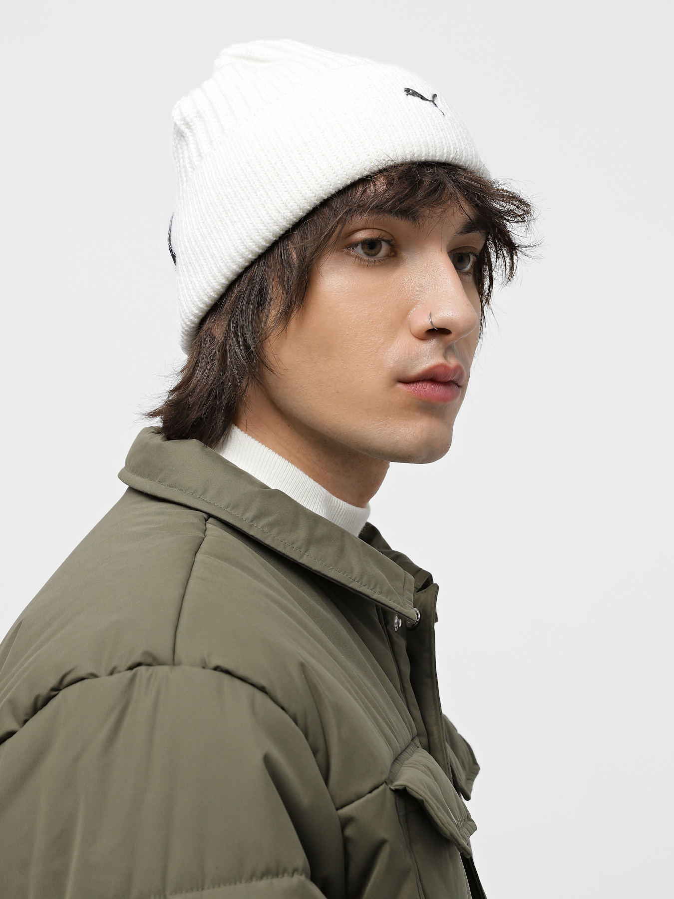 Шапка PUMA Metal Cat Beanie модель 02487402 Фото