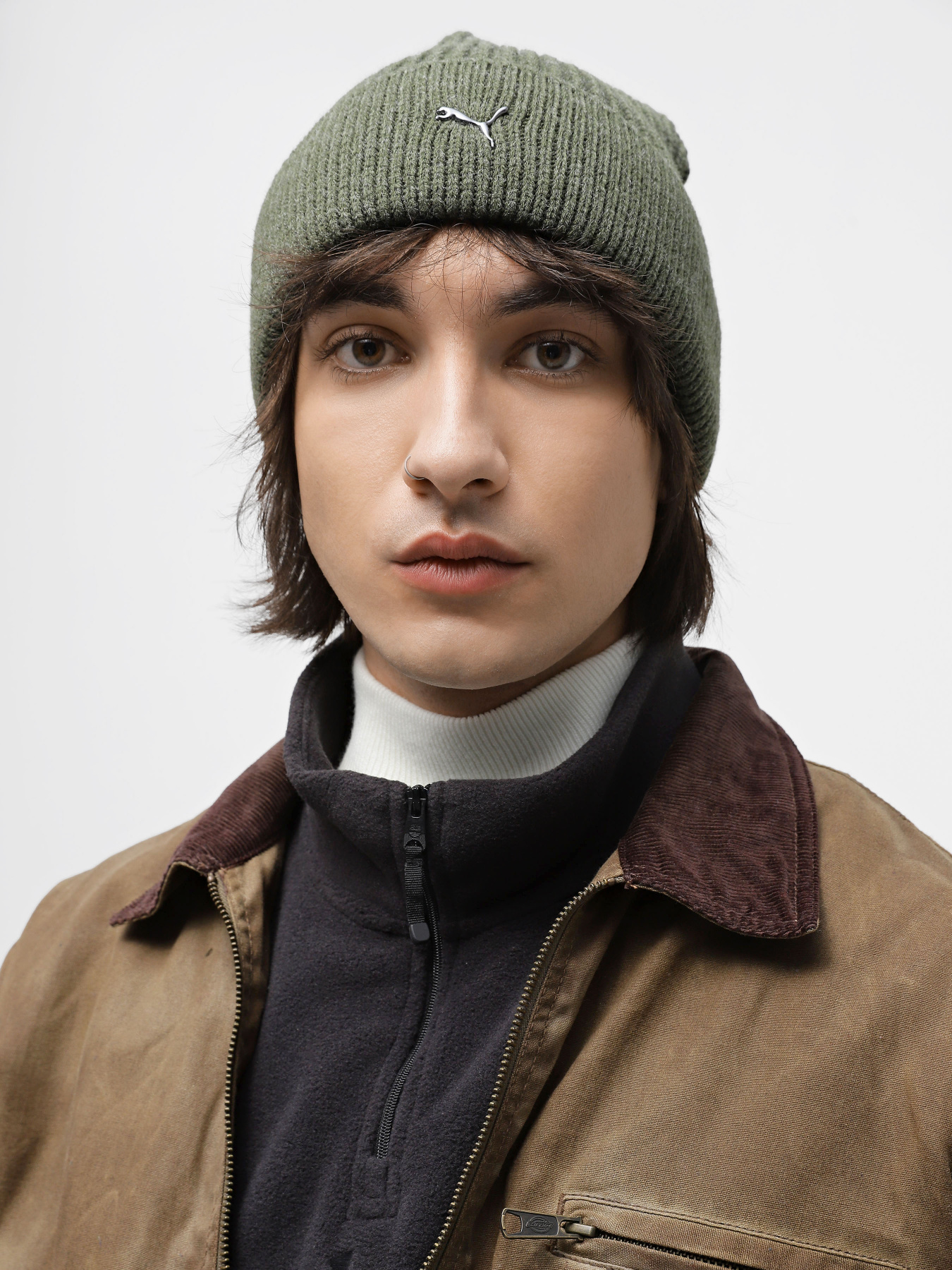 Шапка PUMA Metal Cat Beanie модель 02487403 Фото