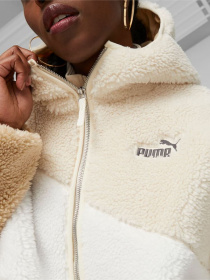 Демісезонна куртка PUMA Big Cat Hooded Sherpa модель 67537087 Фото