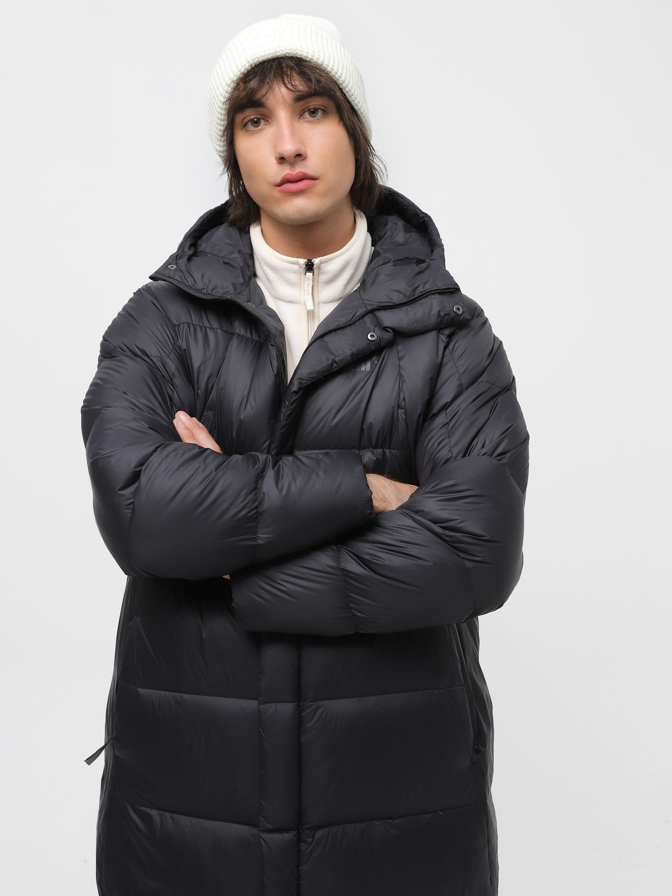 Пуховик PUMA Long Hooded Down модель 67537701 Фото