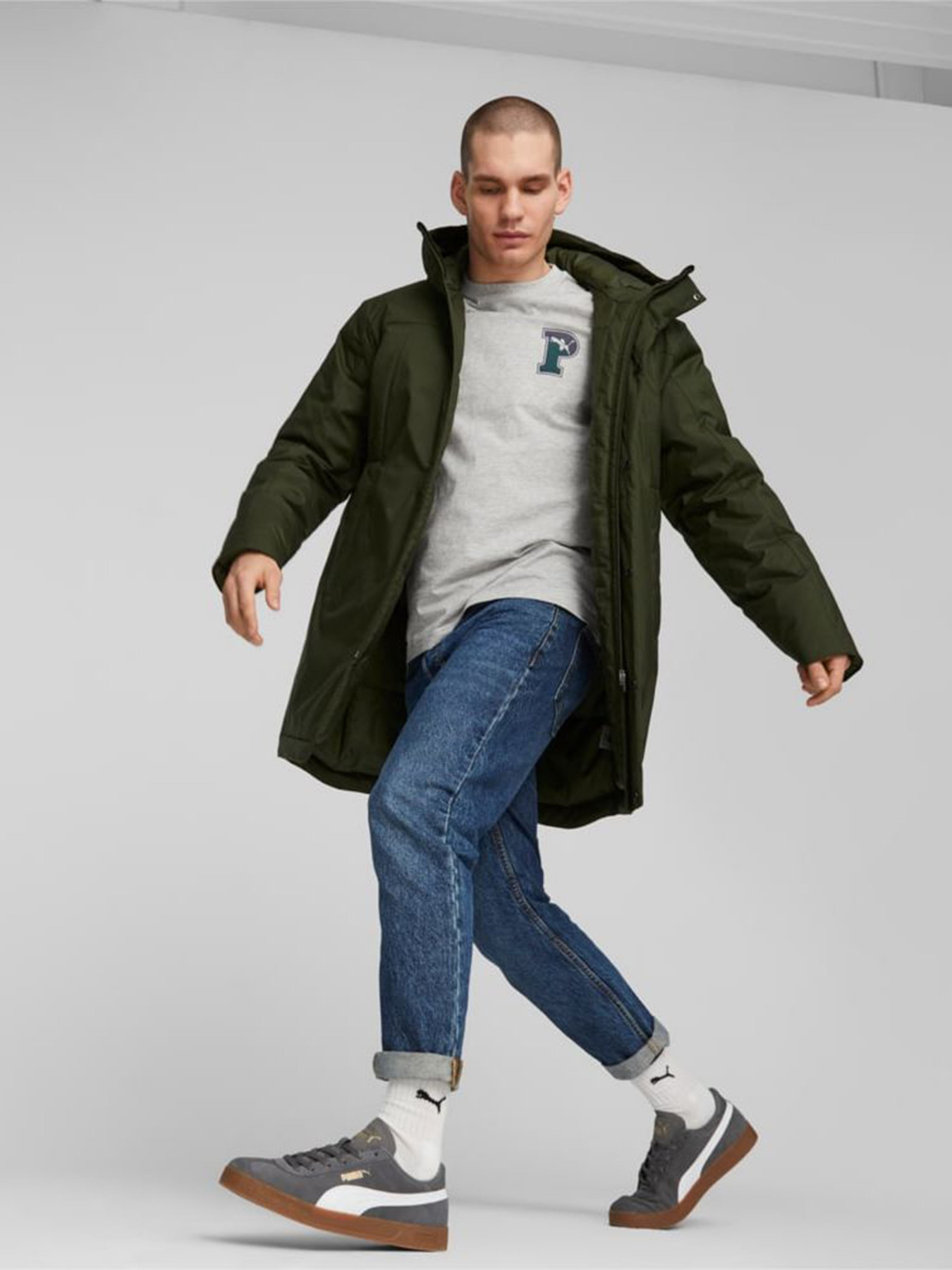 Парка PUMA Hooded Padded модель 67537931 Фото