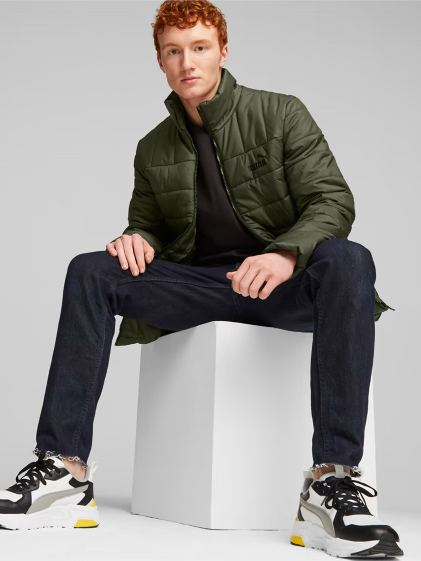 Демісезонна куртка PUMA Essentials+ Padded модель 84934931 Фото