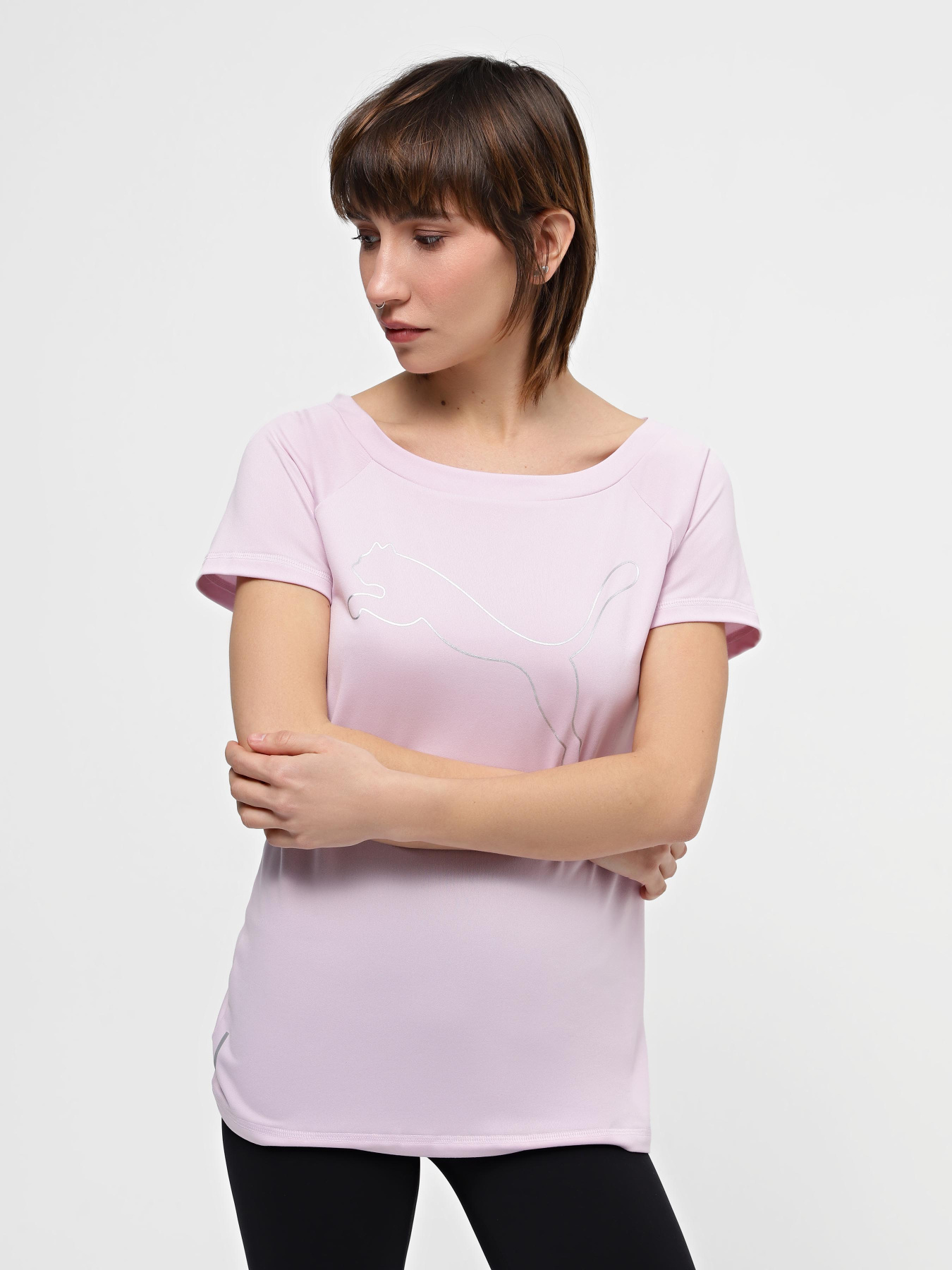 Спортивна футболка PUMA TRAIN FAV JERSEY CAT модель 52242060 Фото