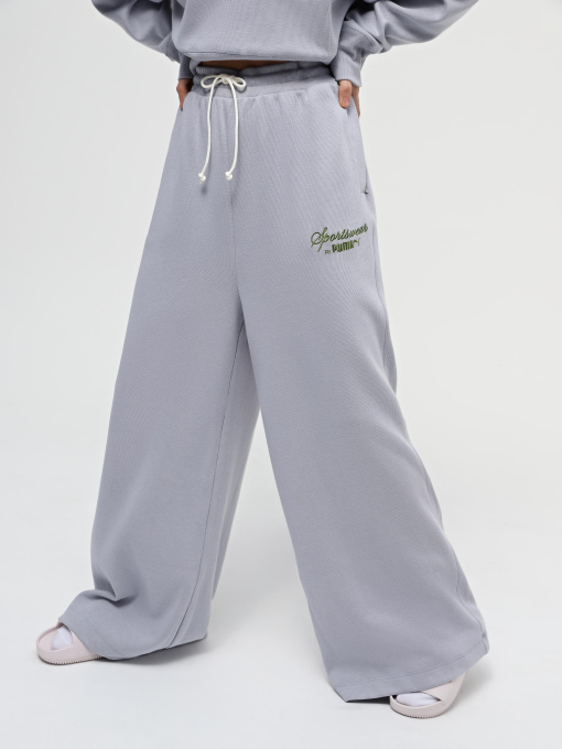 Штаны спортивные PUMA Classics+ Relaxed модель 62427463 Фото