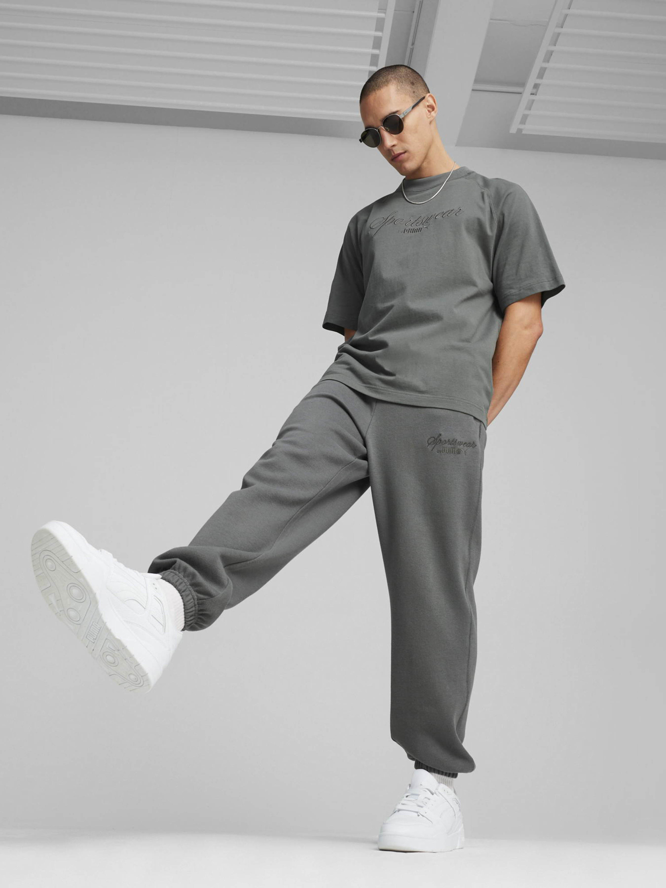 Штаны спортивные PUMA Classics+ модель 62427680 Фото