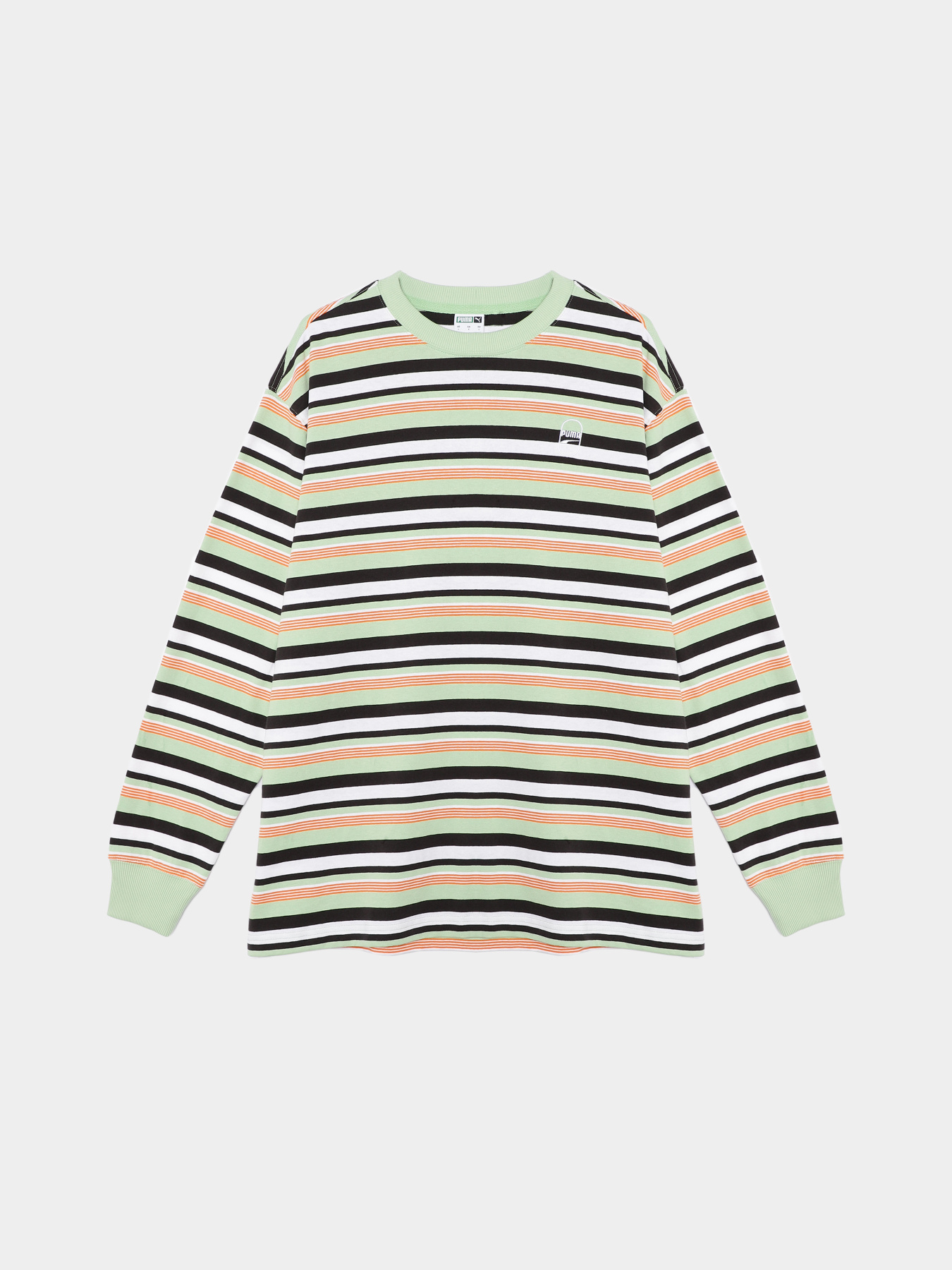 Лонгслив PUMA Downtown 180 Striped модель 62437789 Фото