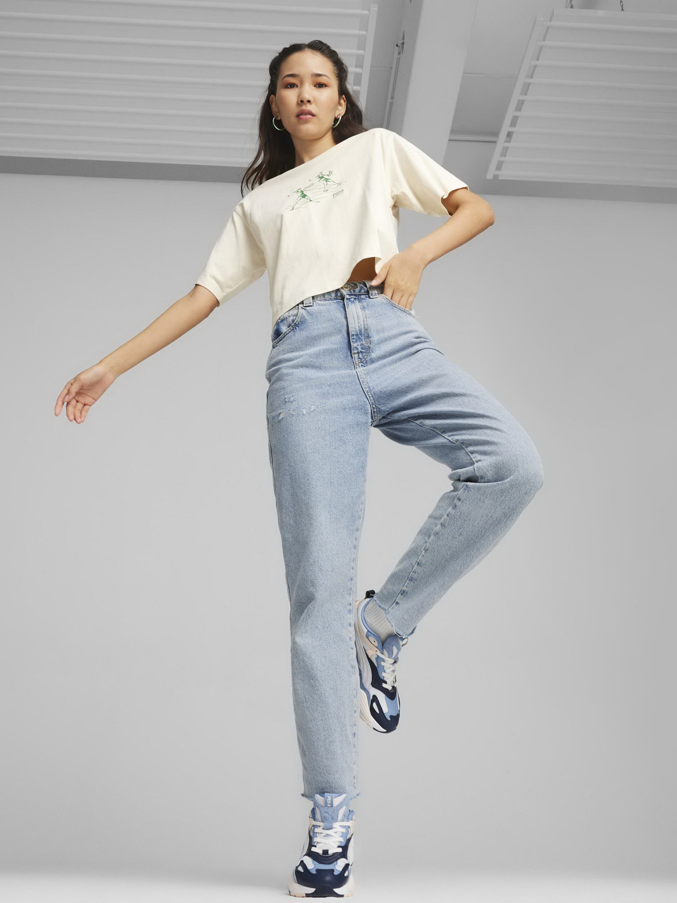 Футболка PUMA TEAM RELAXED модель 62431487 Фото