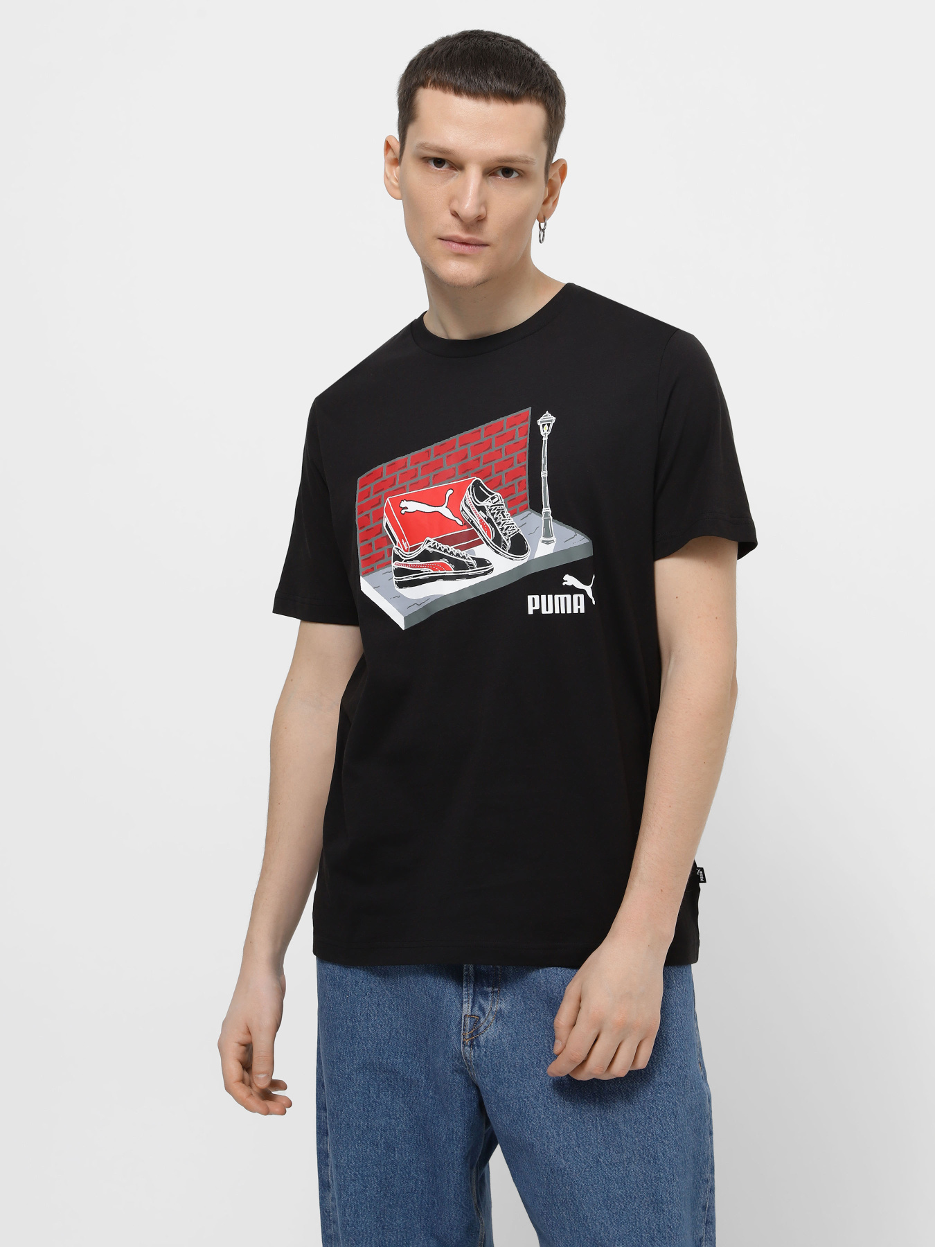 Футболка PUMA Graphics Box модель 68017501 Фото