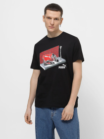 Футболка PUMA Graphics Box модель 68017501 Фото