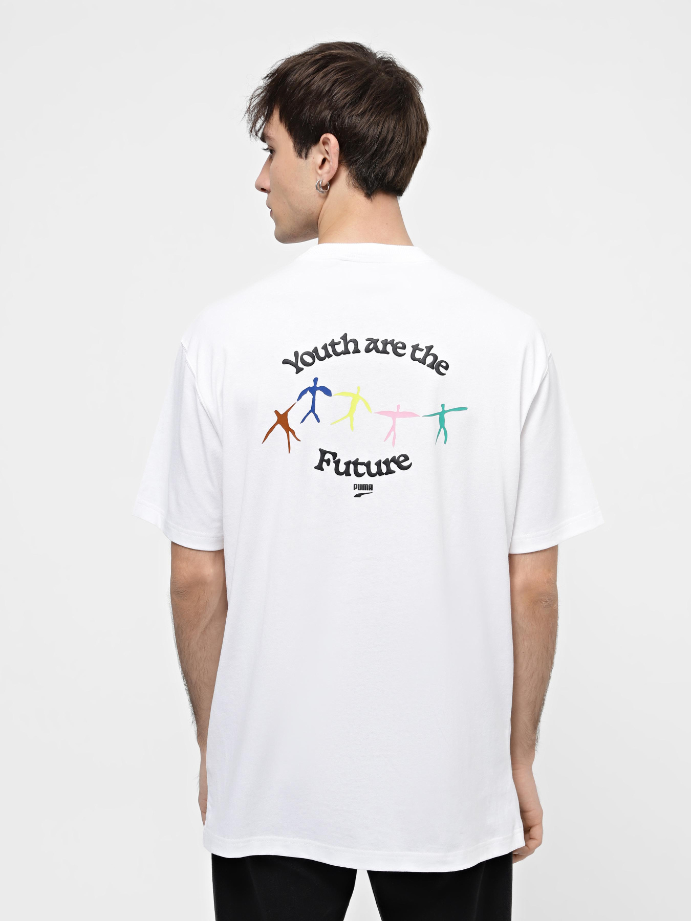 Футболка PUMA Downtown Graphic модель 62355802 Фото