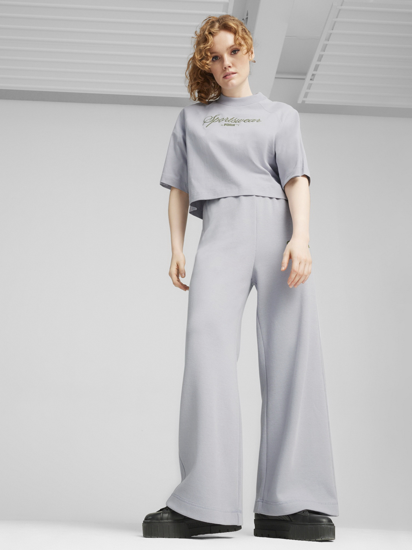 Футболка PUMA CLASSICS+ OVERSIZED модель 62427163 Фото