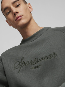 Свитшот PUMA Classics+ Crew модель 62427880 Фото
