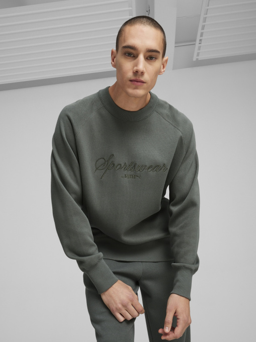 Свитшот PUMA CLASSICS+ CREW модель 62427880 Фото