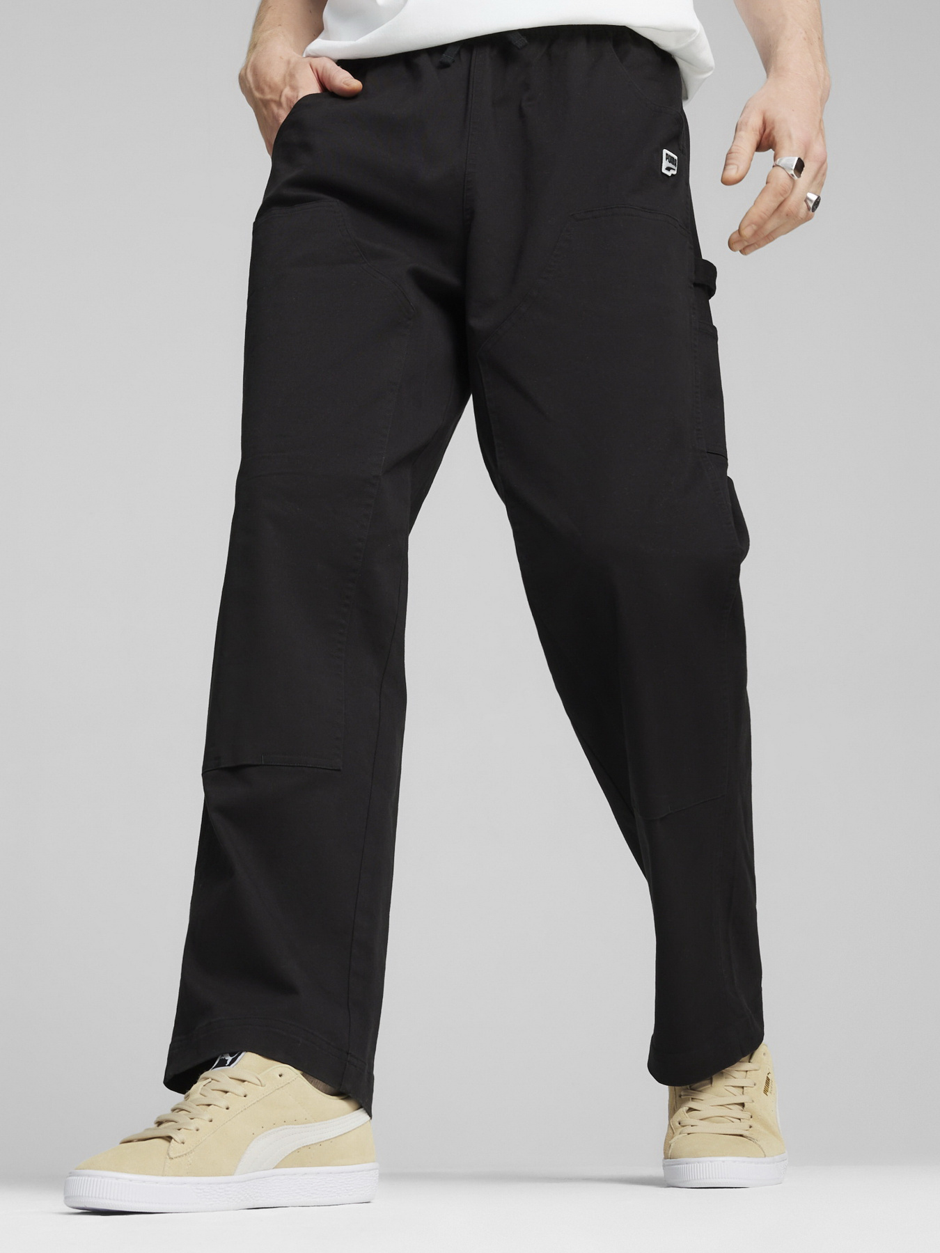 Штаны спортивные PUMA Downtown Double Knee модель 62436801 Фото