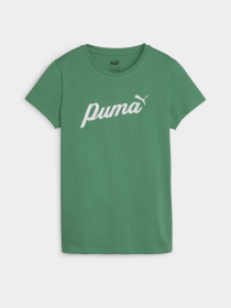 Футболка PUMA ESS+ Script модель 67931586 Фото