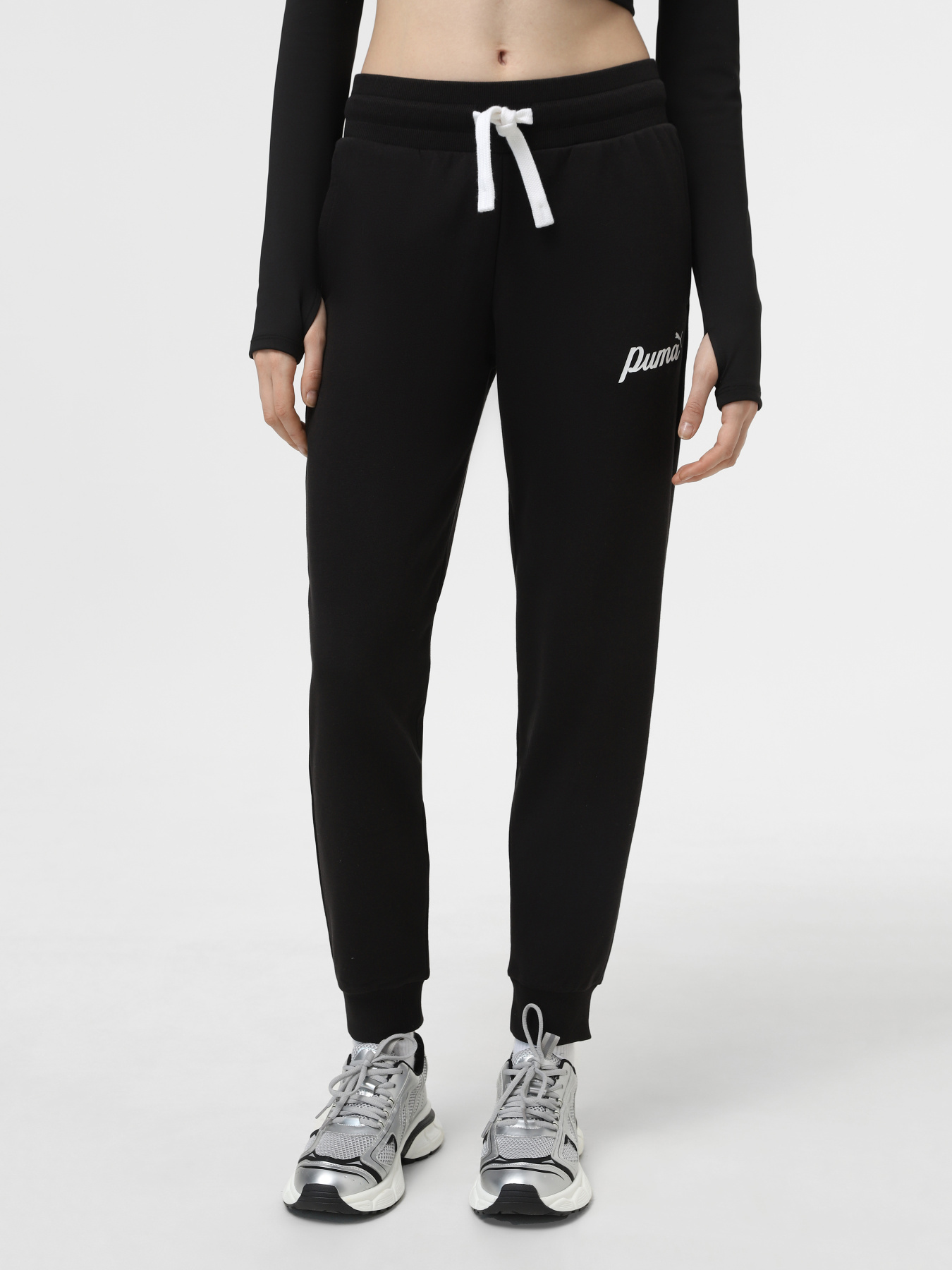 Спортивні штани PUMA ESS+ SCRIPT модель 67935001 Фото