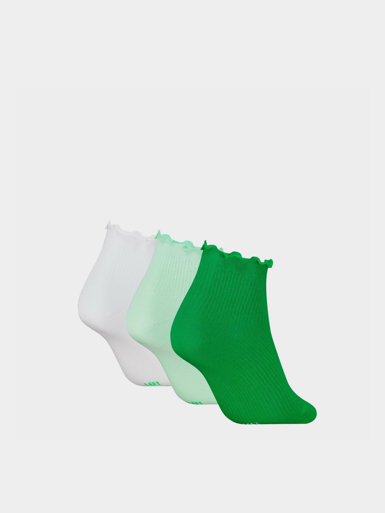 Набор носков PUMA Ruffle Quarter 3p модель 93839804 Фото