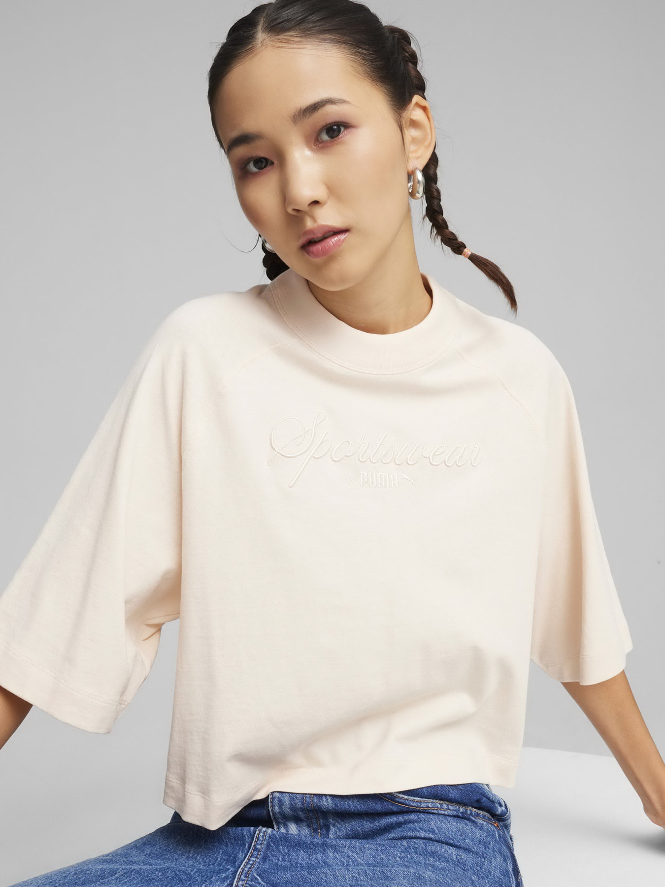 Футболка PUMA Classics+ модель 62427164 Фото