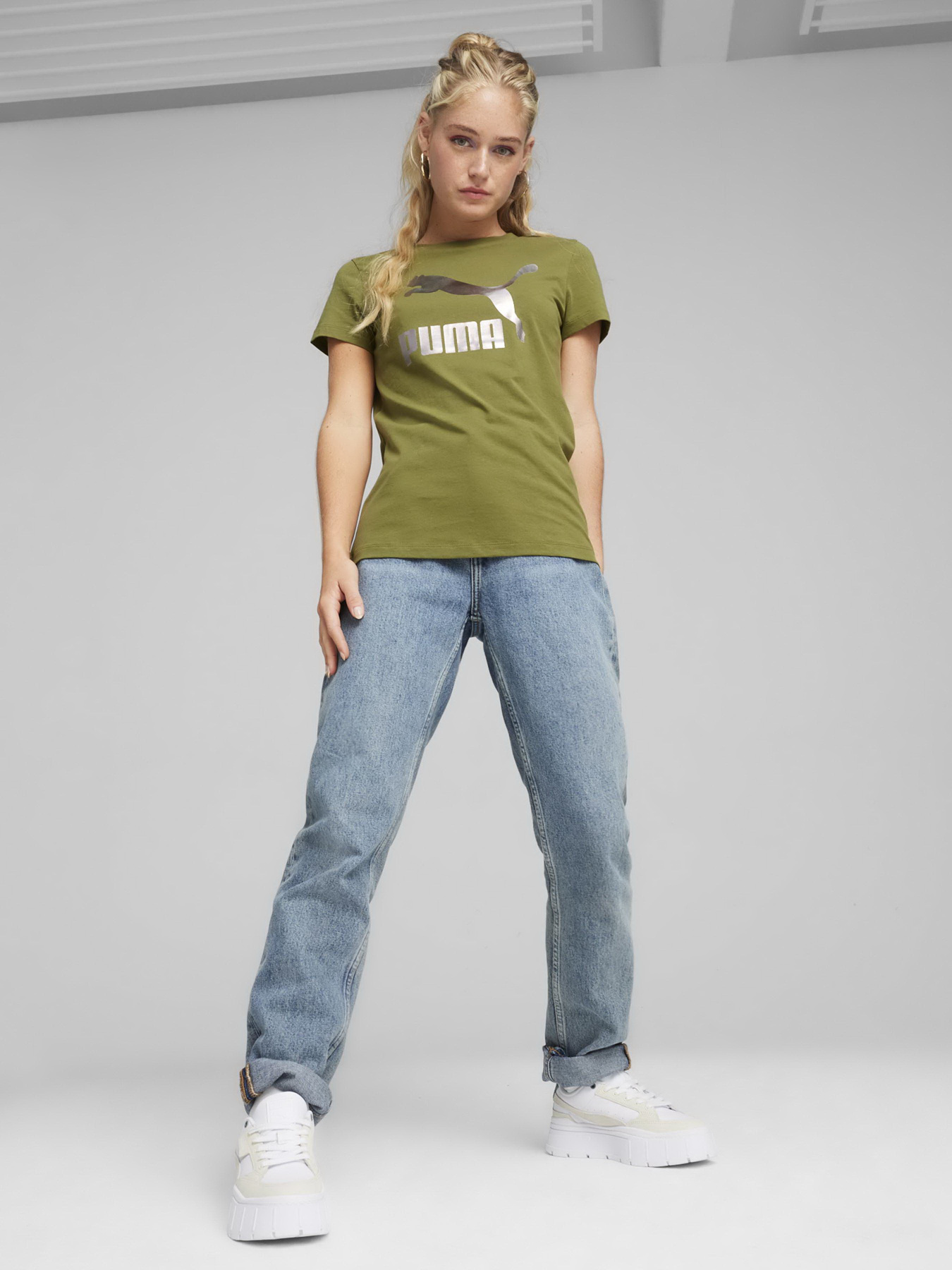 Кеды низкие PUMA Mayze Stack Luxe модель 38985309 Фото