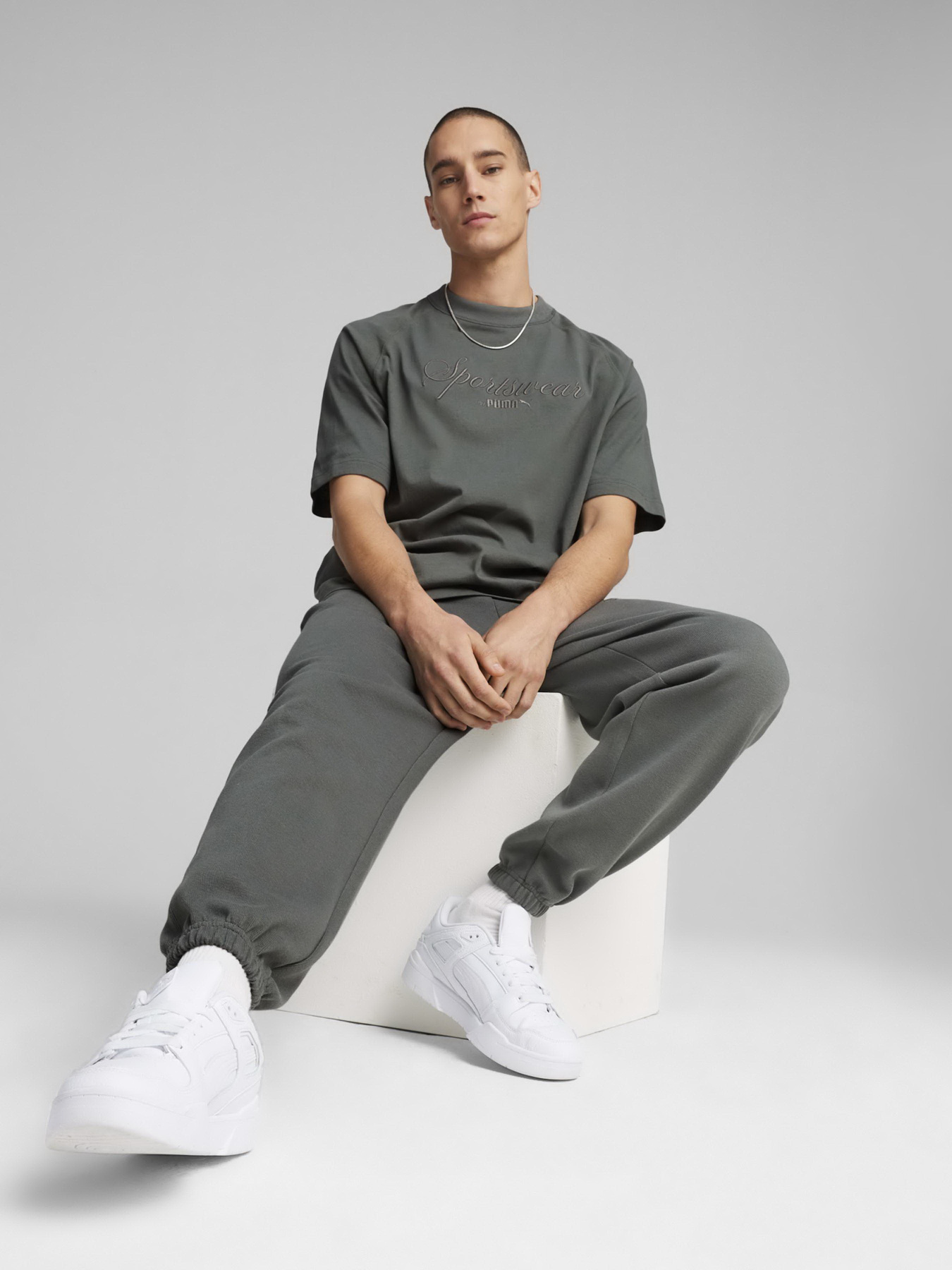 Футболка PUMA CLASSICS+ модель 62427280 Фото