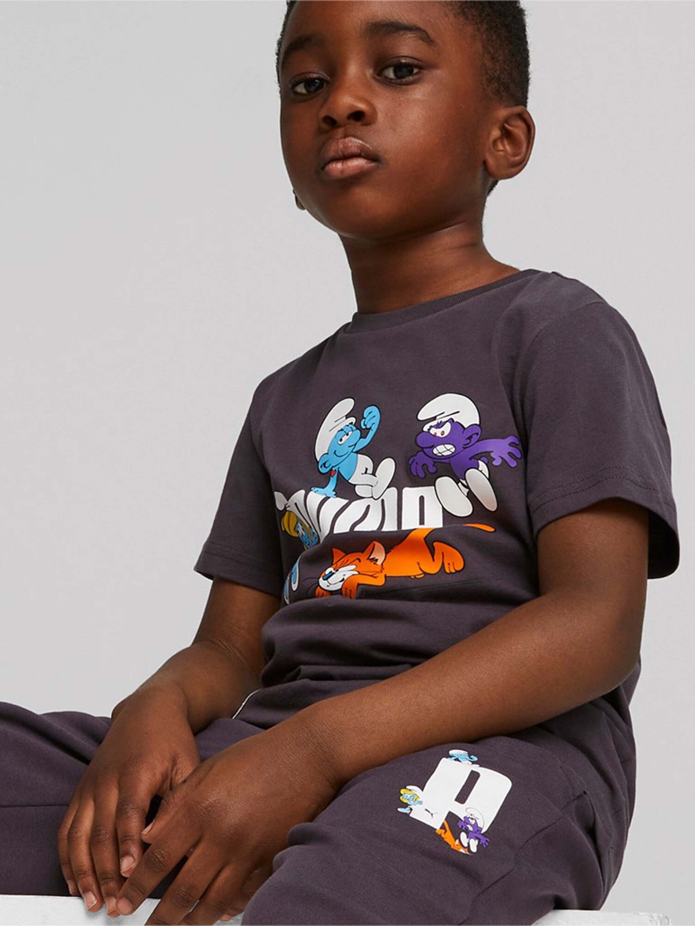 Спортивні штани PUMA x The Smurfs модель 62298313 Спортивні штани PUMA x The Smurfs модель 62298313 Фото