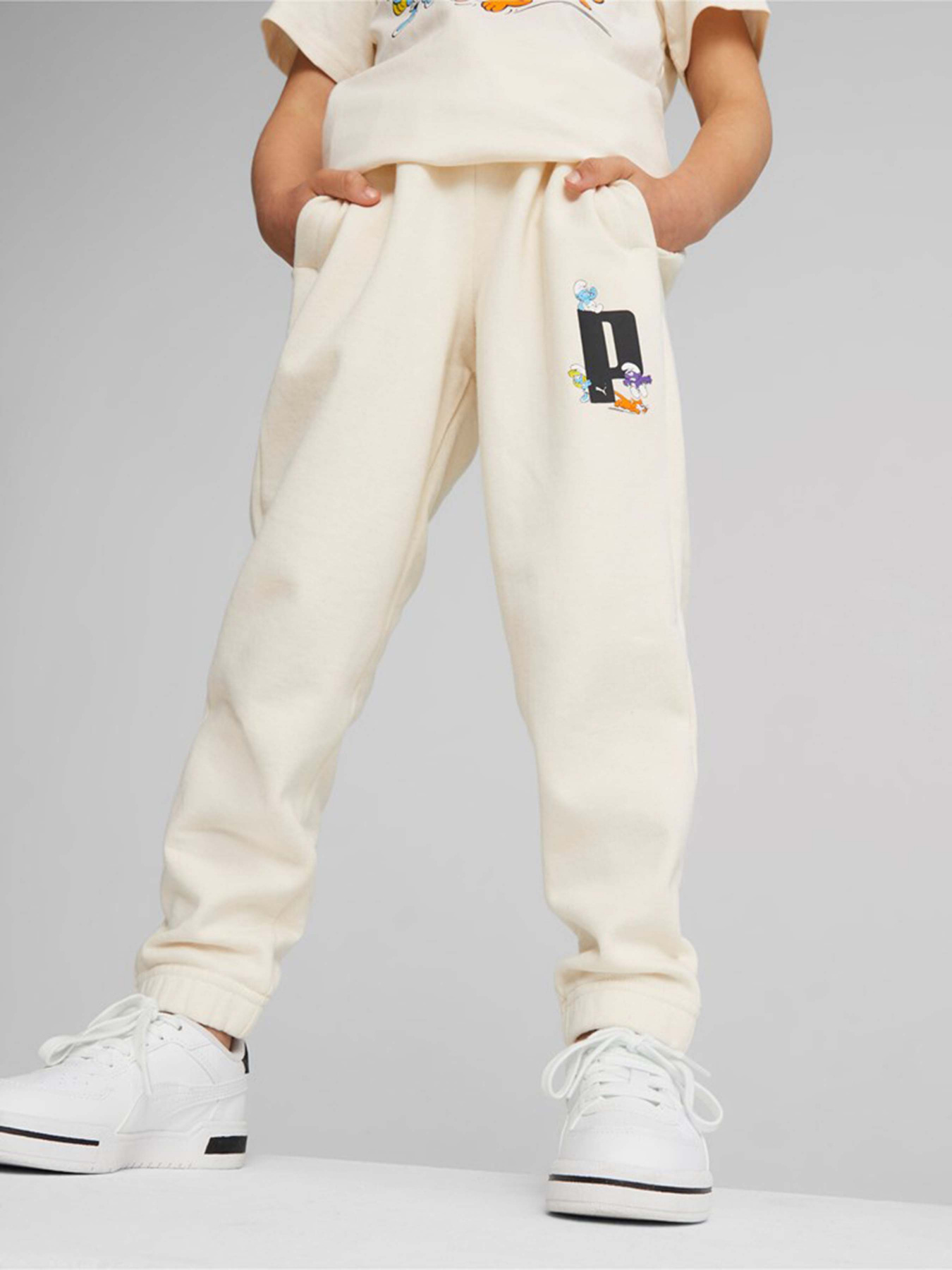 Штаны спортивные PUMA x The Smurfs модель 62298399 Фото