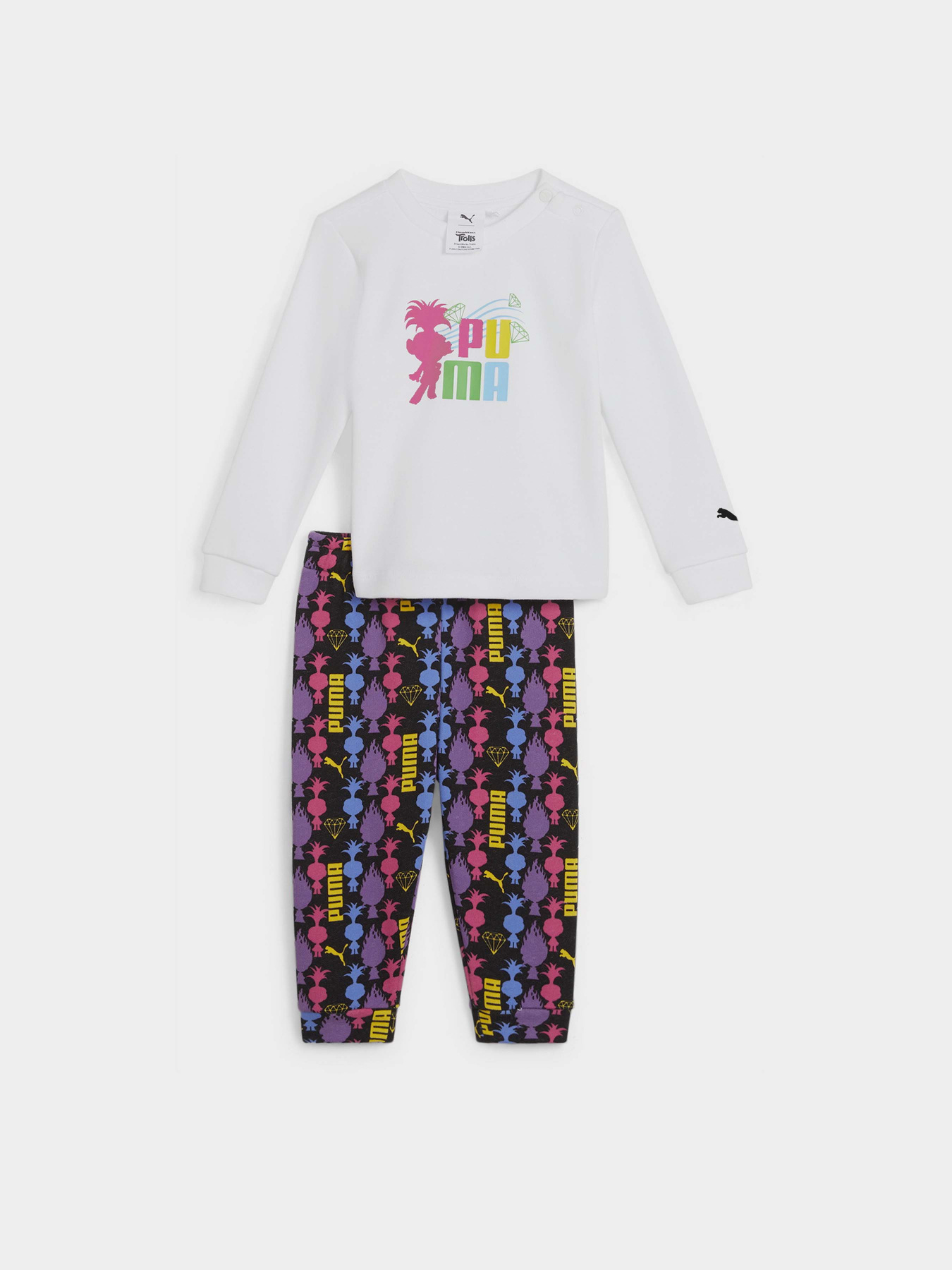 Спортивный костюм PUMA x Trolls Minicat Crew Jogger TR модель 62483702 Фото