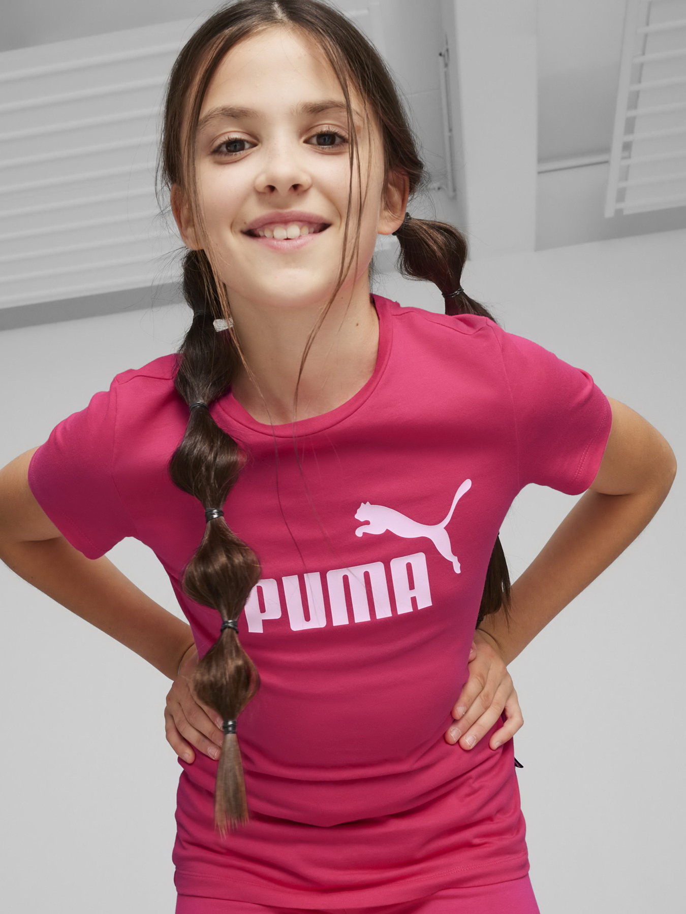 Футболка PUMA Essentials Logo модель 58702948 Фото