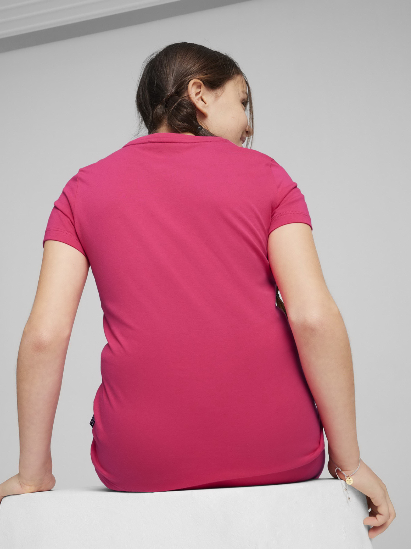 Футболка PUMA ESSENTIALS LOGO модель 58702948 Фото