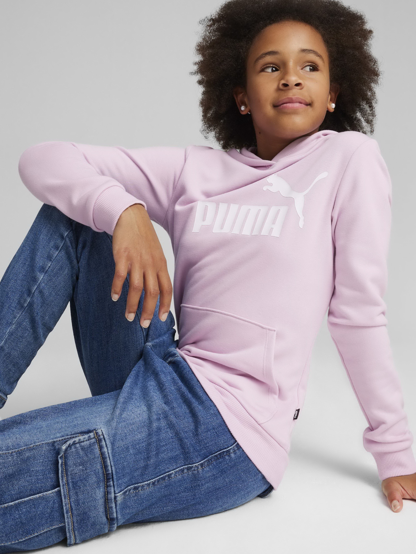 Худі PUMA ESSENTIALS LOGO модель 58703060 Фото
