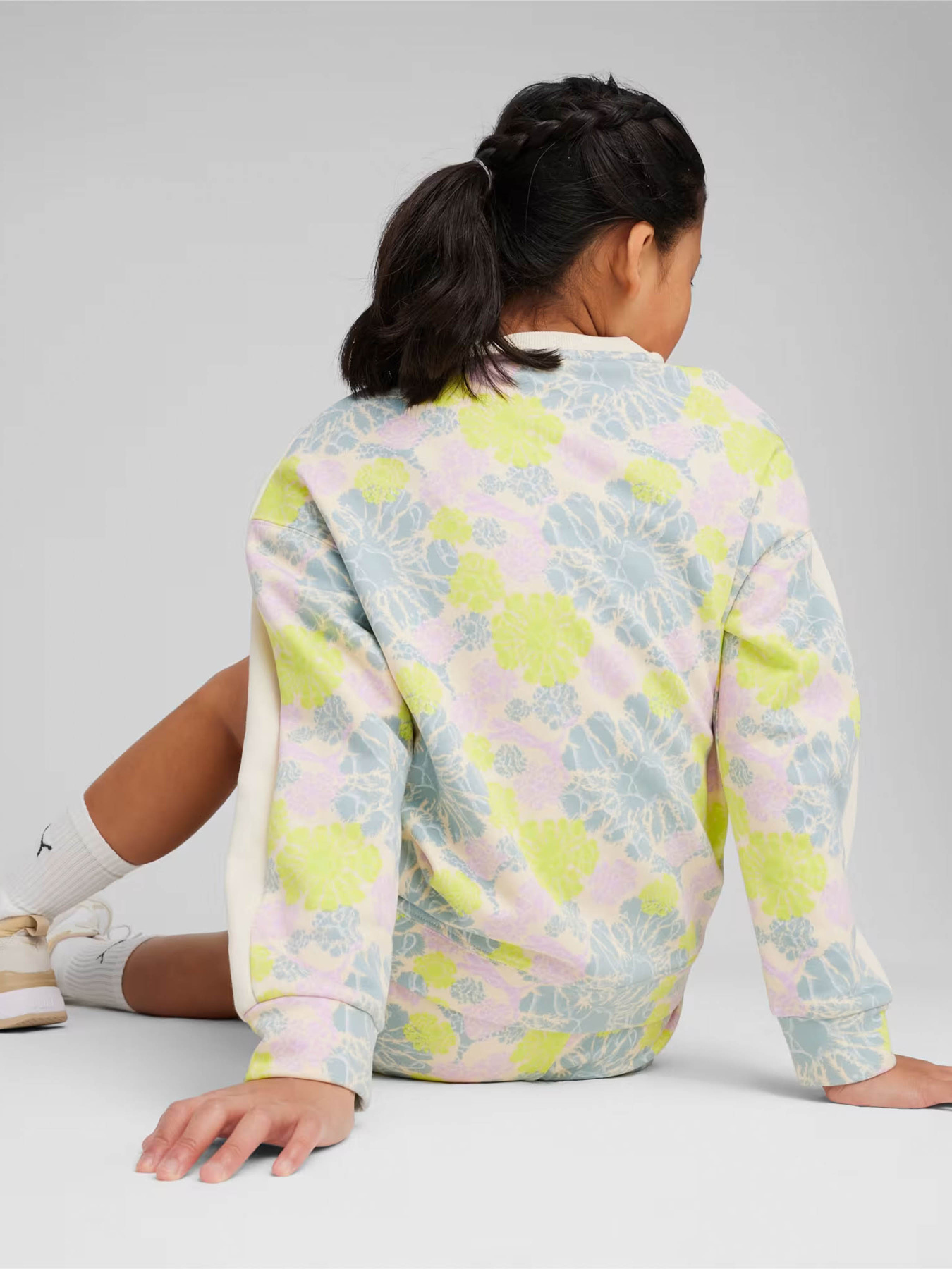 Свитшот PUMA T7 SNFLR модель 62444587 Фото