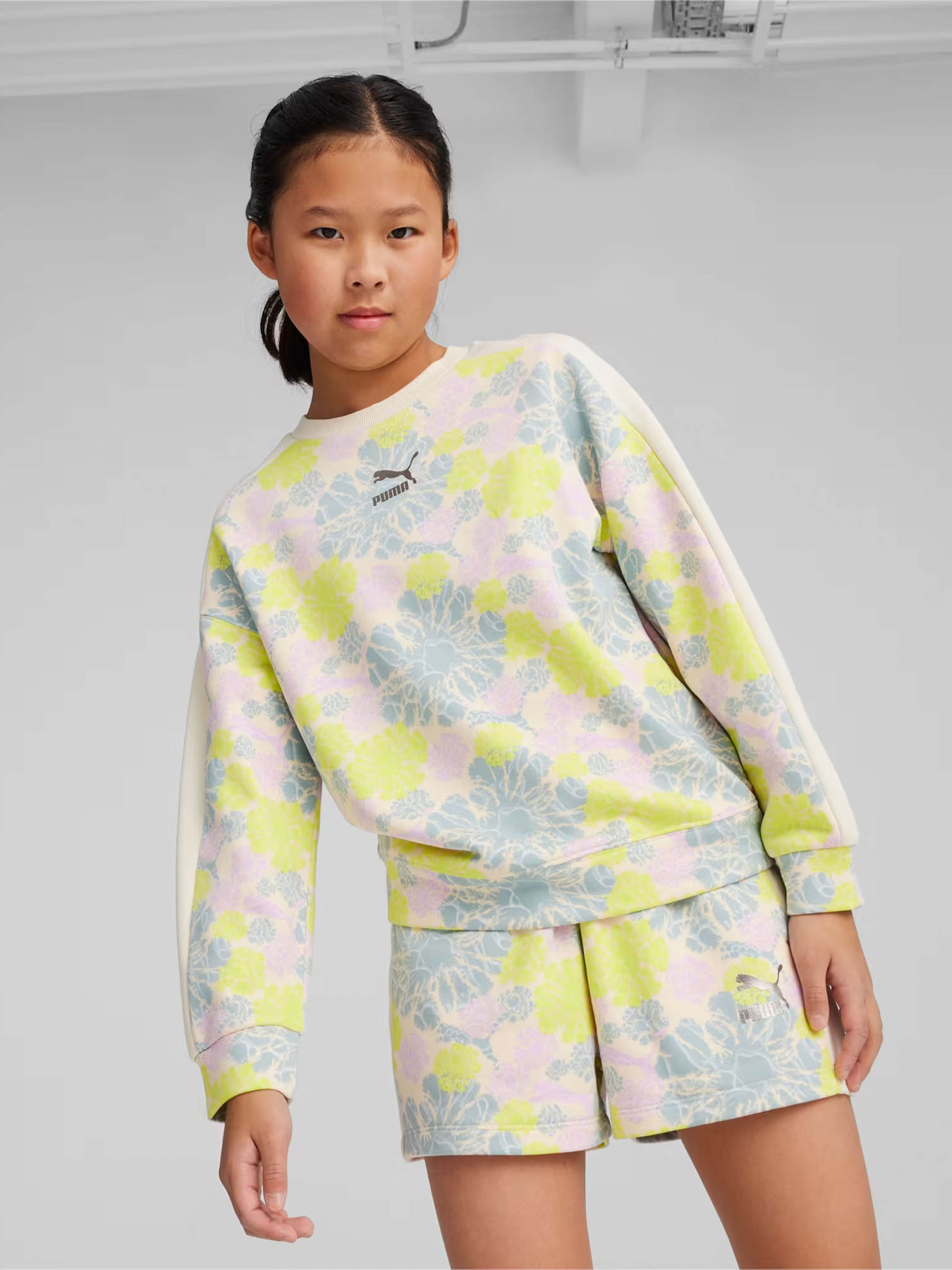 Свитшот PUMA T7 SNFLR модель 62444587 Фото