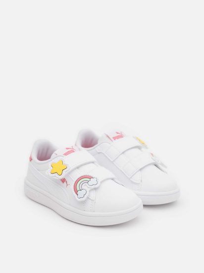 Кеди низькі PUMA Smash 3.0 Badges модель 39728601 — фото 6 - INTERTOP