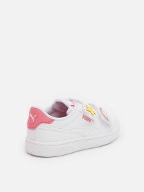 Кеды низкие PUMA SMASH 3.0 BADGES модель 39728601 Фото