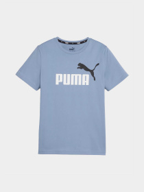 Футболка PUMA Essentials+ Two-Tone Logo модель 58698520 Фото