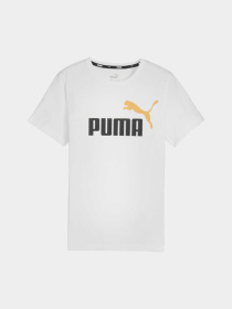 Футболка PUMA Essentials+ Two-Tone Logo модель 58698535 Фото