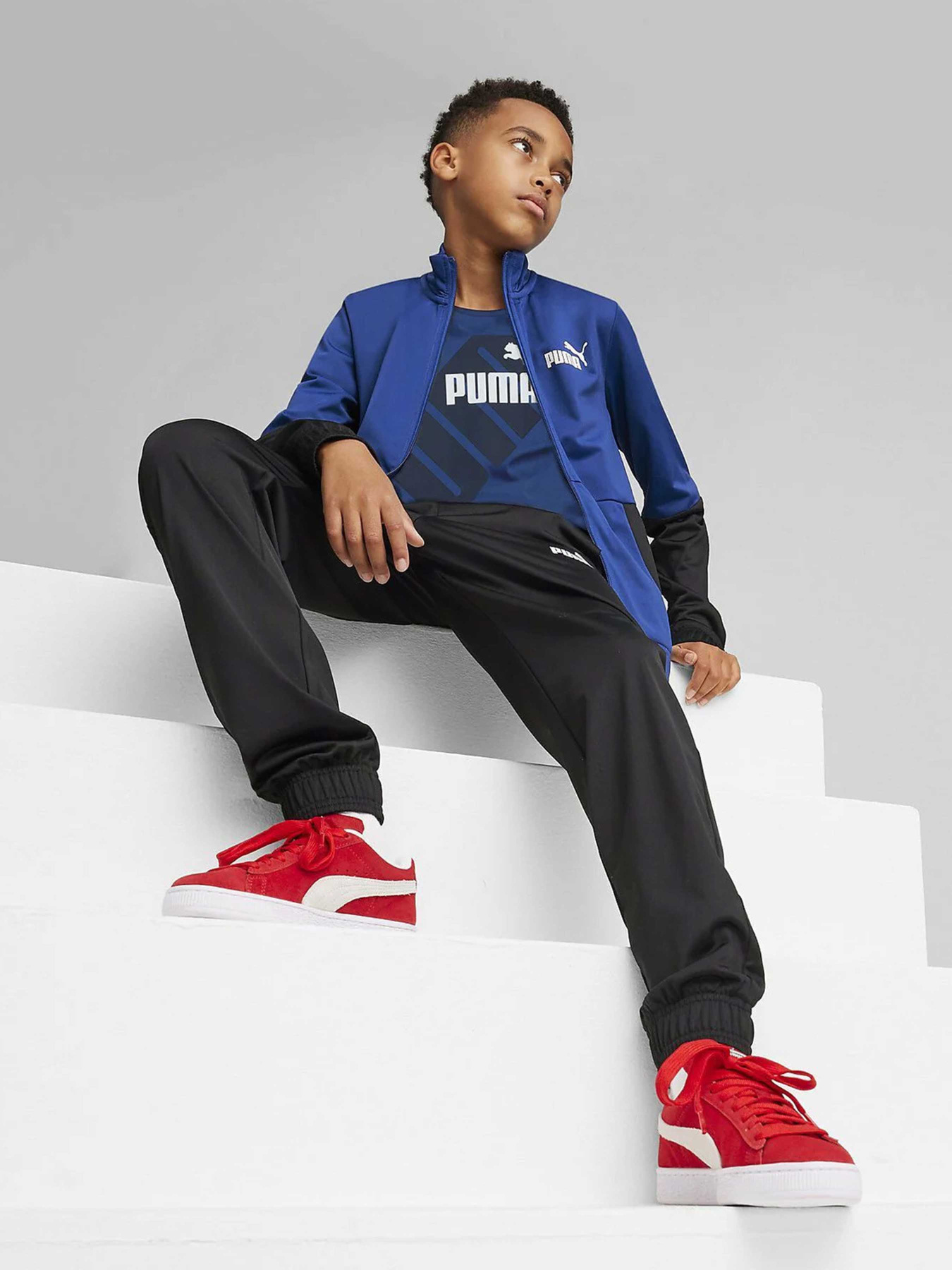 Спортивный костюм PUMA Colorblock модель 67637317 Фото
