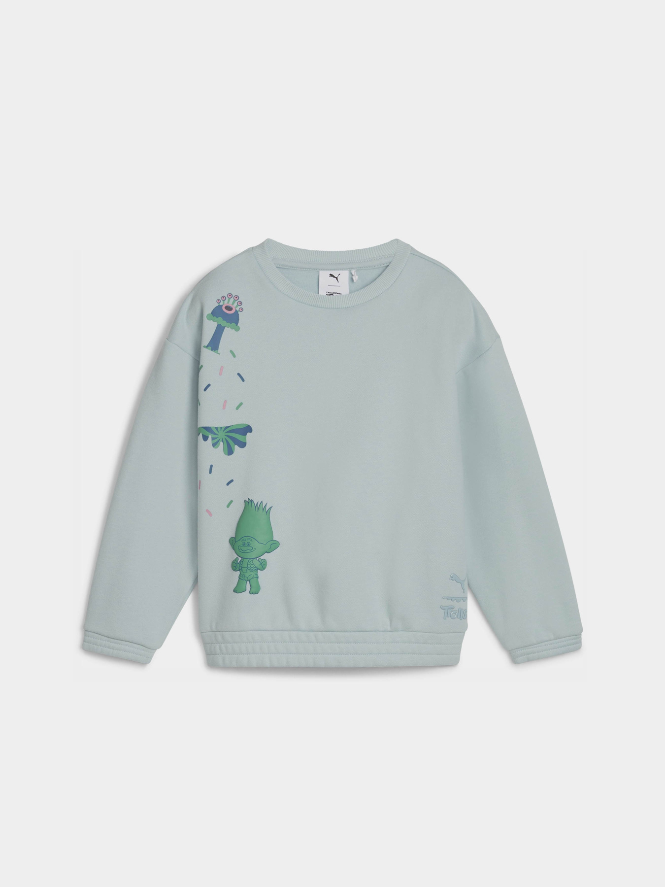 Свитшот PUMA x Trolls Graphic Crew модель 62738426 Фото