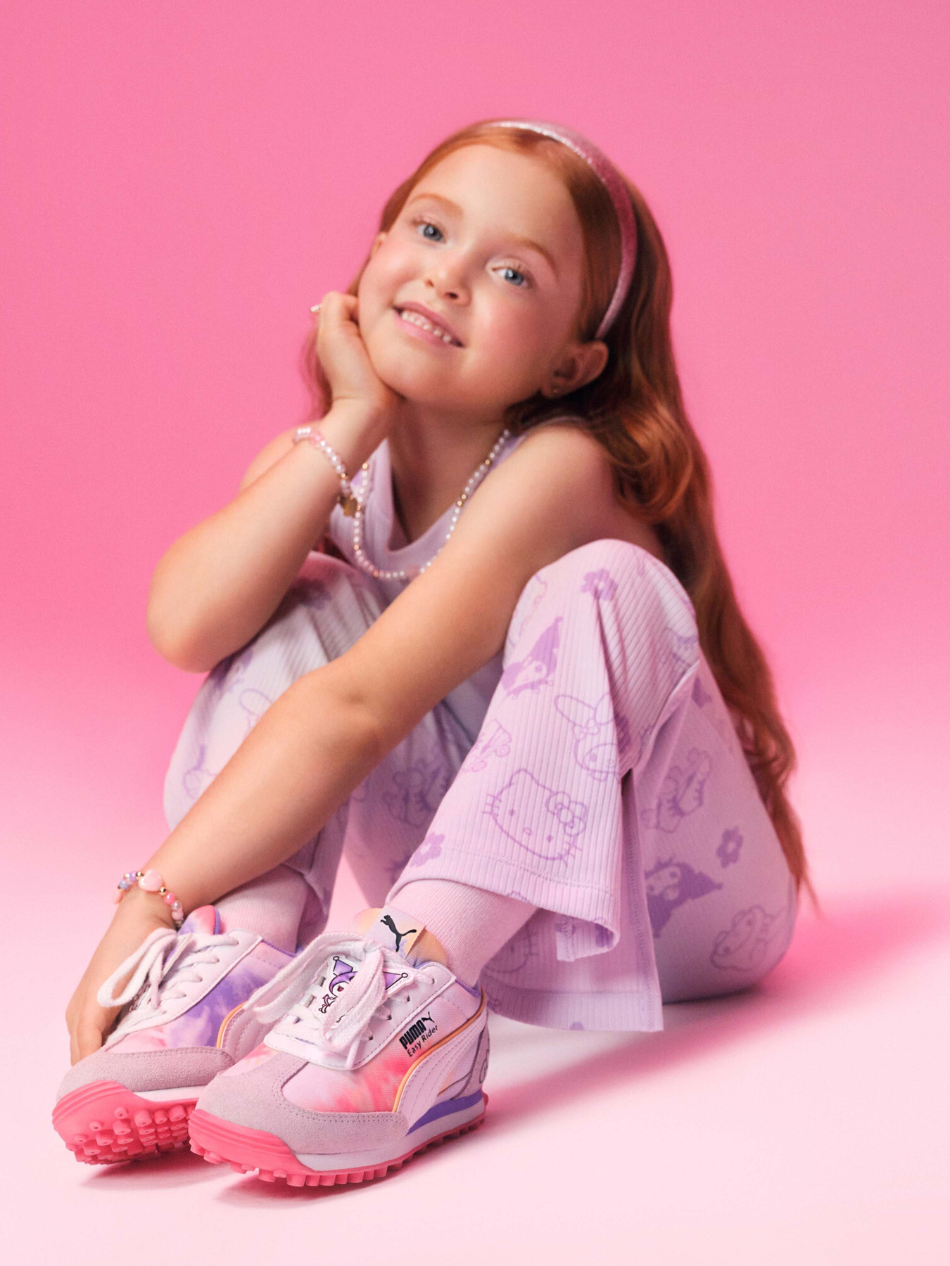 Кроссовки повседневные PUMA EASY RIDER X HELLO KITTY & FRI модель 40141101 Фото