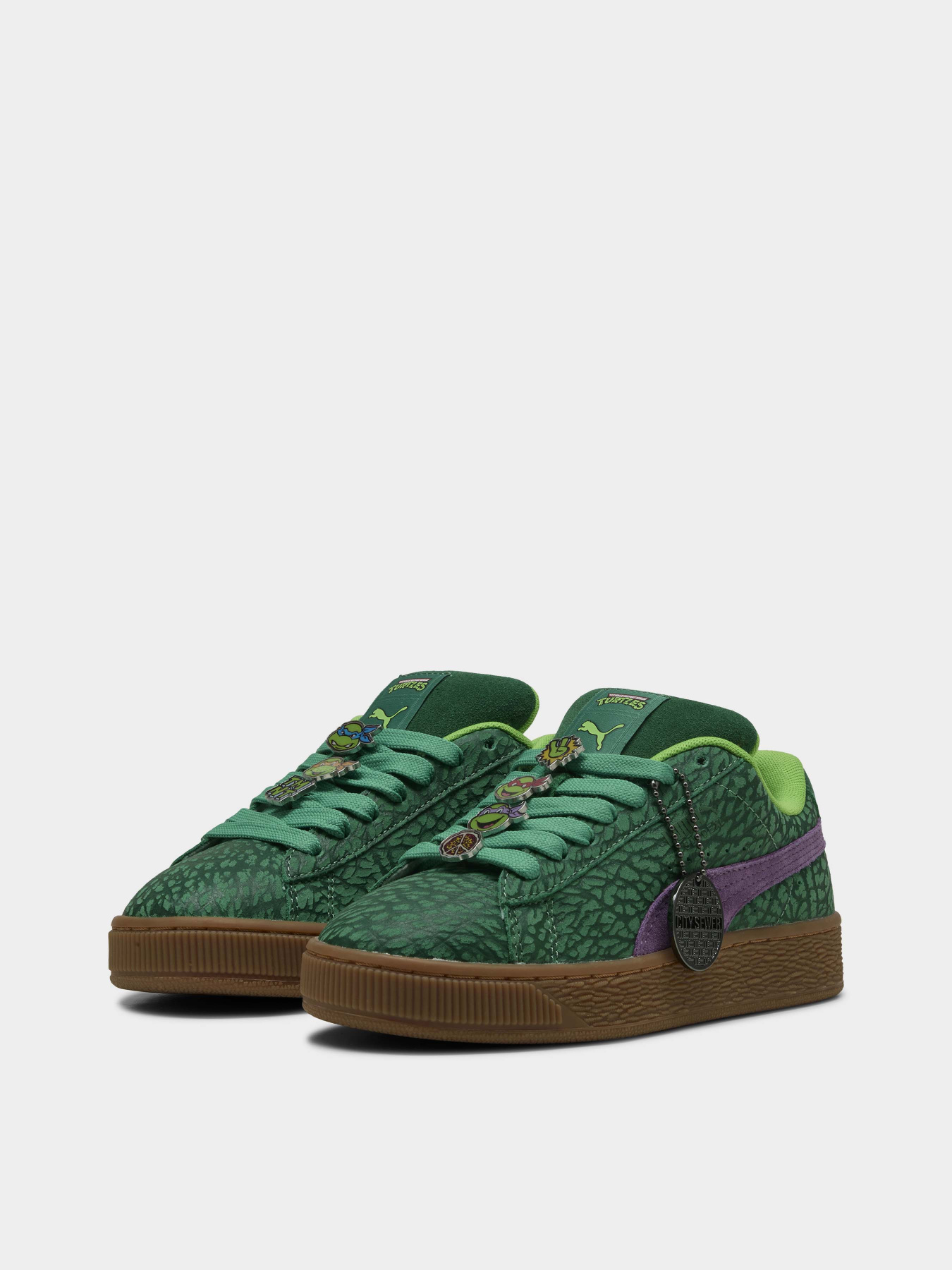 Кеди низькі PUMA x TMNT Suede XL модель 40142701 Фото