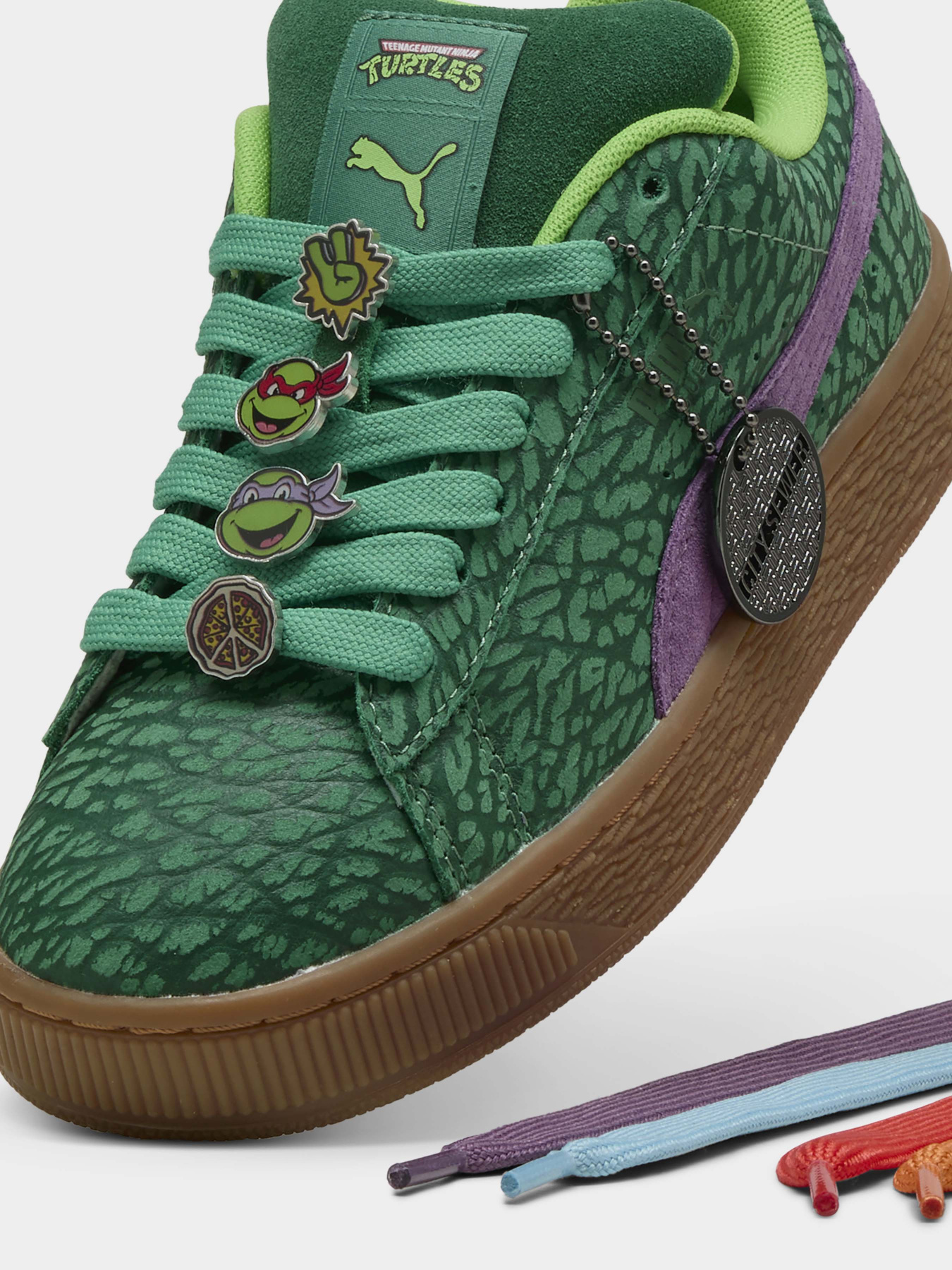 Кеди низькі PUMA X TMNT SUEDE XL модель 40142701 Фото