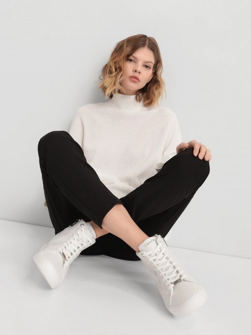 Кеды высокие Calvin Klein модель HW0HW00569-0K6 Фото