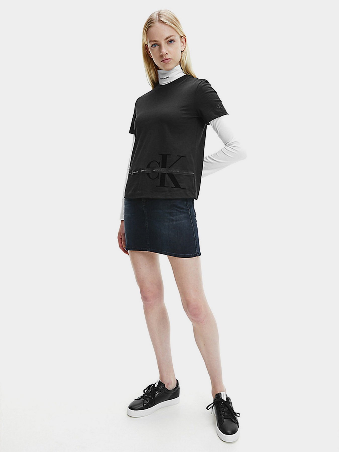 Кеды низкие Calvin Klein модель YW0YW00440-BEH Фото